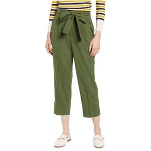J Crew Collection Tie Waist Pants
